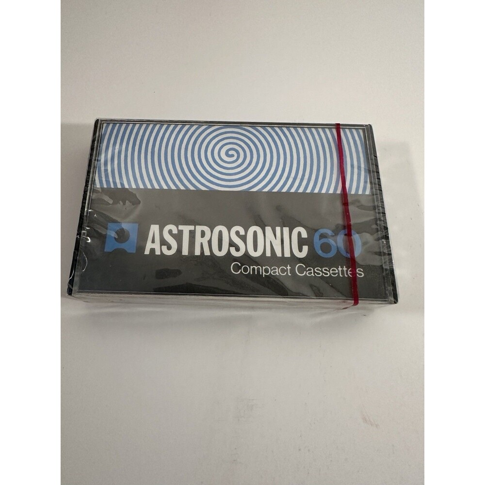 Astrosonic blank Cassette C-60 minute SEALED Tape